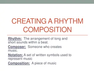 Exploring Rhythm Composition in Music Education