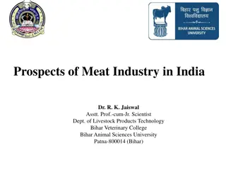 Overview of Meat Industry Prospects in India