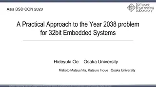 Practical Approach to Year 2038 Problem for 32-bit Embedded Systems