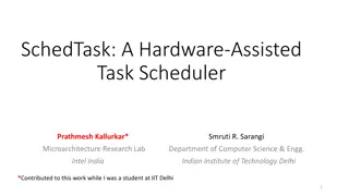 Hardware-Assisted Task Scheduler for OS Intensive Applications