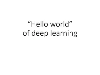 Introduction to Keras for Deep Learning