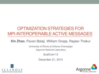 Optimization Strategies for MPI-Interoperable Active Messages