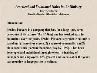 Practical and Relational Ethics in the Ministry: Cultivating Team Loyalty, Diligence, and Cooperation