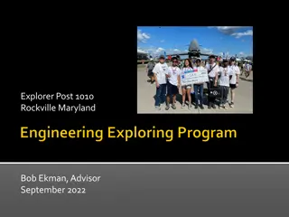 Explorer Post 1010 - Rockville Science Center Programs