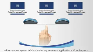 Evolution of E-Procurement System in Macedonia