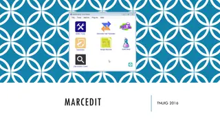 MarcEdit - Comprehensive Metadata Management Tool