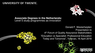 Evolution of Associate Degrees in the Netherlands and the Bologna Process