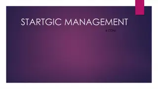 Strategic Management in Modern Business Environment