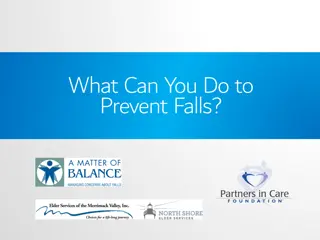 Falls Prevention Strategies for Older Adults