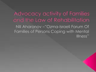 Advocacy Activity of Families in Rehabilitation Law