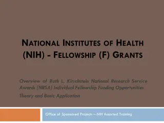 NIH Fellowship Grants Overview: Funding Opportunities for Research Training