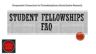 Scholarship Opportunities at Consortium for Transdisciplinary Social Justice Research