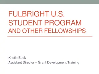 Fulbright UK Summer Institutes - Study Abroad Opportunities for US Students