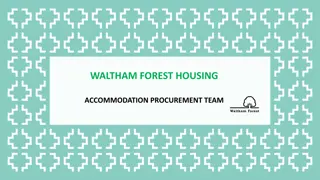 Waltham Forest Housing Accommodation Procurement Team Overview