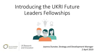 UKRI Future Leaders Fellowships Overview