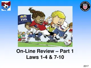 Soccer Laws and Regulations Online Review