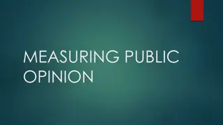 Understanding and Analyzing Public Opinion Polls