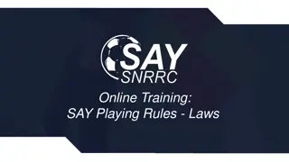 Understanding SAY Soccer Playing Rules and Laws