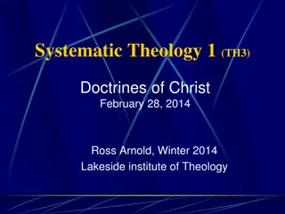 Christology: Exploring the Nature and Person of Jesus