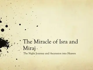 The Miracle of Isra and Miraj: Prophet Muhammad's Night Journey and Ascension