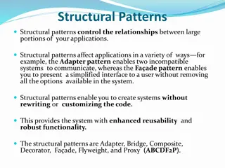 Structural Patterns in Software Design