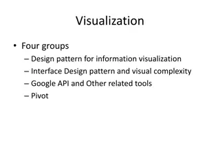 Software Design Patterns for Information Visualization