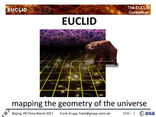 The EUCLID Consortium - Mapping the Geometry of the Universe