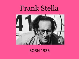 Explore the Art of Frank Stella - Born in 1936