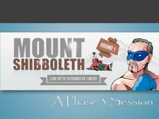 Mount Shibboleth One-Week Challenge