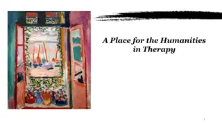 The Role of Humanities in Therapy: Exploring Artistic Expressions for Healing