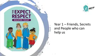 Exploring Friendship, Secrets, and Supportive People in Year 1