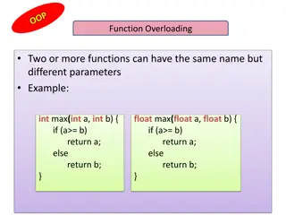 Function Overloading and this Pointer in C++