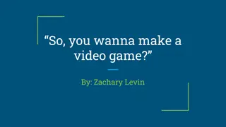 Essential Tips for Creating Your First Video Game