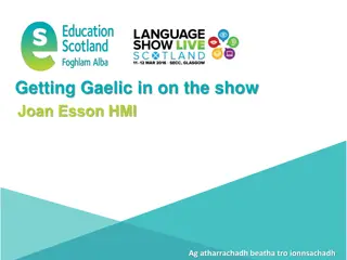 Embracing Gaelic Language Education in Scotland