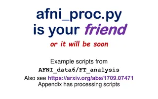 afni_proc.py: A Powerful Tool for AFNI Data Analysis