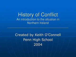 The Conflict in Northern Ireland: A Historical Overview