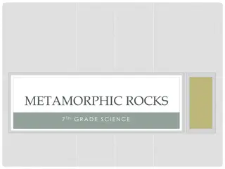 Metamorphic Rocks in 7th Grade Science