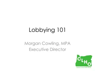 Lobbying Regulations in Oregon