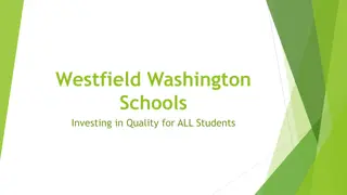 Westfield Washington Schools: Investing in Quality Education