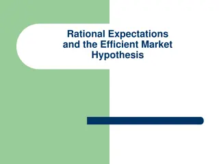 Rational Expectations and Efficient Markets