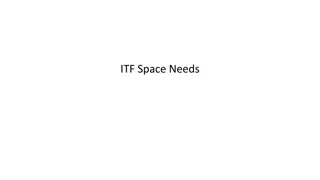 Inventory and Logistics Details for ITF Space Needs