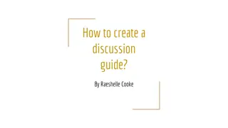 Crafting an Effective Discussion Guide for Personal Topics