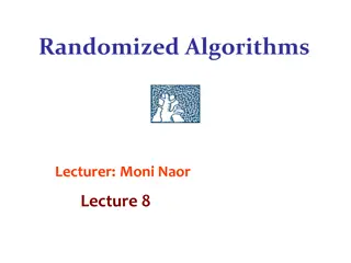 Advanced Encoding Techniques in Randomized Algorithms