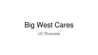 UC Riverside Community Engagement Events Showcase