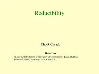 Undecidability and Reductions in Theory of Computation