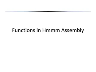 Functions in Programming Languages