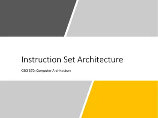 Understanding Y86-64 Instruction Set Architecture