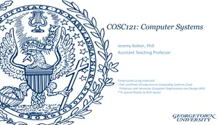 Understanding COSC121: Computer Systems and Assembly Language Programming