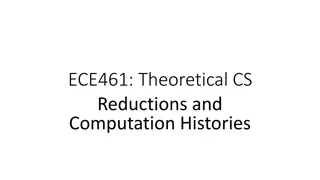 Reductions in Theoretical Computer Science