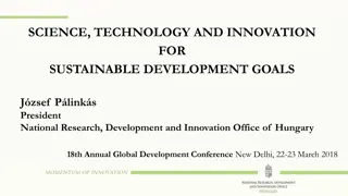 Empowering Sustainable Development Through Science, Technology, and Innovation